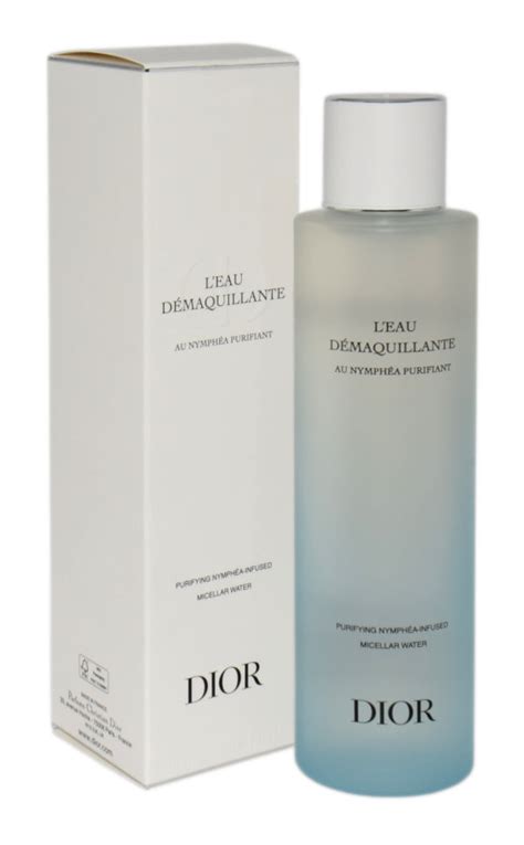 l'eau demaquillante dior